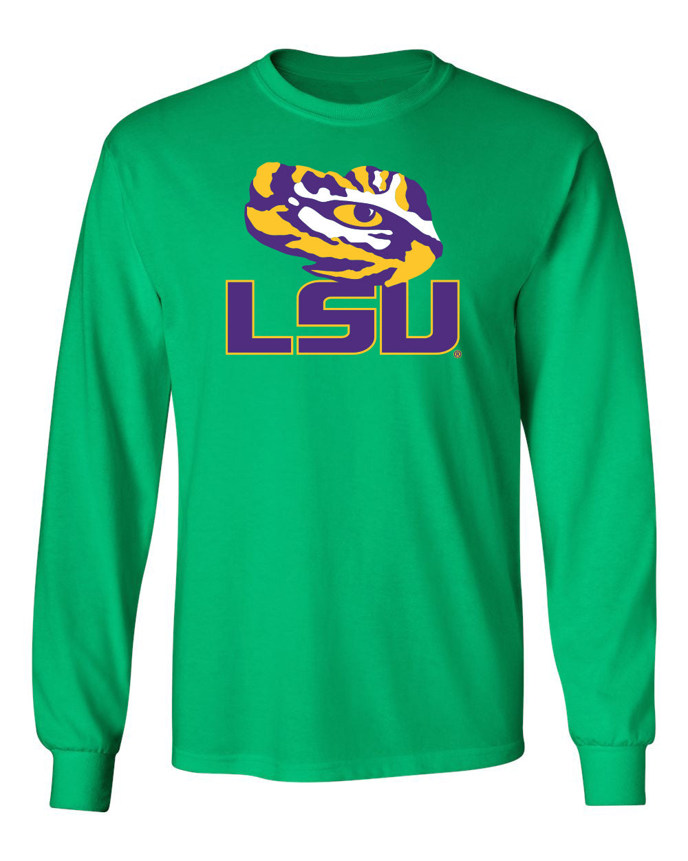 LSU Tigers Long Sleeve Tee Shirt - Tiger Eye LSU