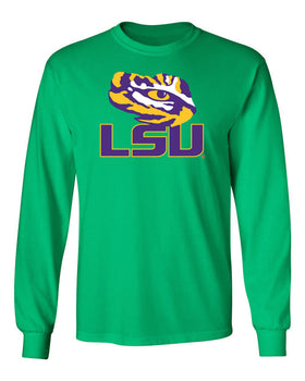 LSU Tigers Long Sleeve Tee Shirt - Tiger Eye LSU