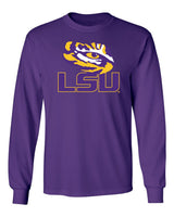 LSU Tigers Long Sleeve Tee Shirt - Tiger Eye LSU