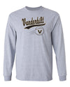 Vanderbilt Commodores Long Sleeve Shirt - Script Vanderbilt Baseball