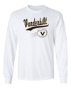 Vanderbilt Commodores Long Sleeve Shirt - Script Vanderbilt Baseball