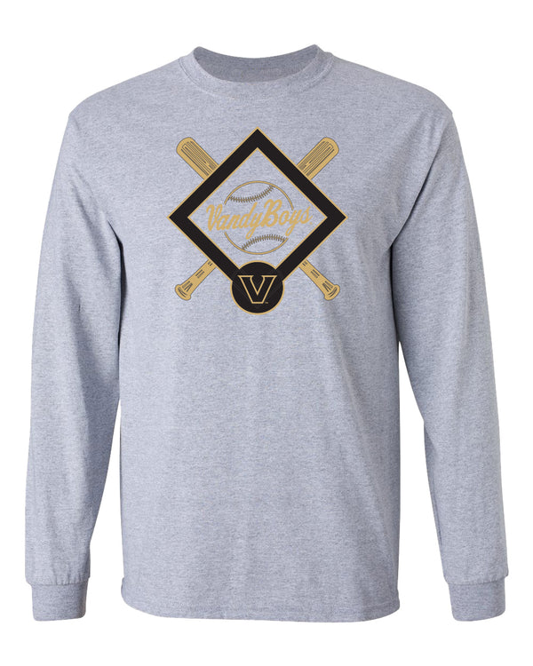 Vanderbilt Commodores Long Sleeve Shirt - VandyBoys Baseball