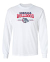 Gonzaga Bulldogs Long Sleeve Tee Shirt - Gonzaga Bulldogs 3 Stripe