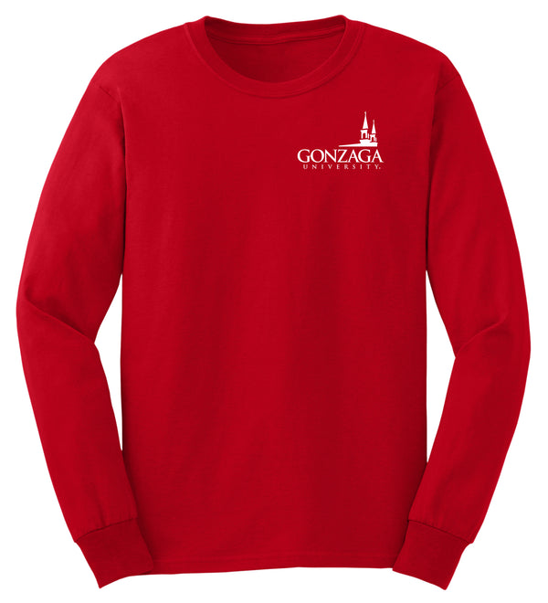 Gonzaga Bulldogs Long Sleeve Tee Shirt - Gonzaga Spires