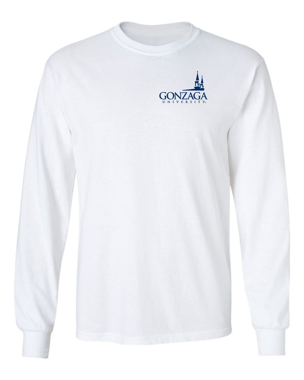 Gonzaga Bulldogs Long Sleeve Tee Shirt - Gonzaga Spires