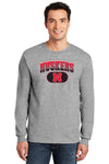 Nebraska Huskers Long Sleeve Tee Shirt - Full Color Huskers Fade with Block N