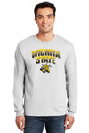 Wichita State Shockers Long Sleeve Tee Shirt - Wichita State Full Color Fade