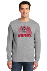 North Carolina State Wolfpack Long Sleeve Tee Shirt - NC State Basketball