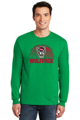 North Carolina State Wolfpack Long Sleeve Tee Shirt - NC State Basketball