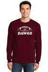 Mississippi State Bulldogs Long Sleeve Tee Shirt - MSU Dawgs Football