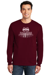 Mississippi State Bulldogs Long Sleeve Tee Shirt - Bulldogs Spotlight and Shadow