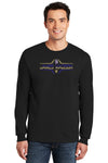 James Madison Dukes Long Sleeve Tee Shirt - Striped James Madison Football Laces