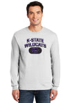 K-State Wildcats Long Sleeve Tee Shirt - Full Color K-State Wildcats Fade