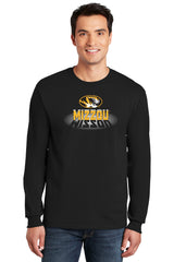 Missouri Tigers Long Sleeve Tee Shirt - Spotlight and Shadow Mizzou