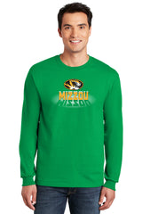 Missouri Tigers Long Sleeve Tee Shirt - Spotlight and Shadow Mizzou