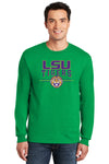 LSU Tigers Long Sleeve Tee Shirt - LSU Tigers 3-Stripe