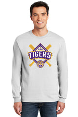 LSU Tigers Long Sleeve Tee Shirt - LSU Baseball Diamond