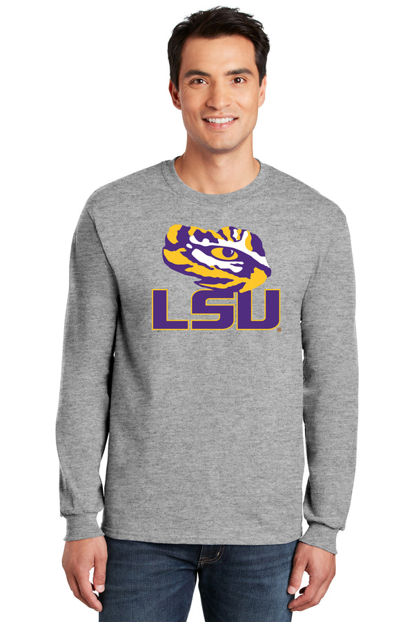 LSU Tigers Long Sleeve Tee Shirt - Tiger Eye LSU