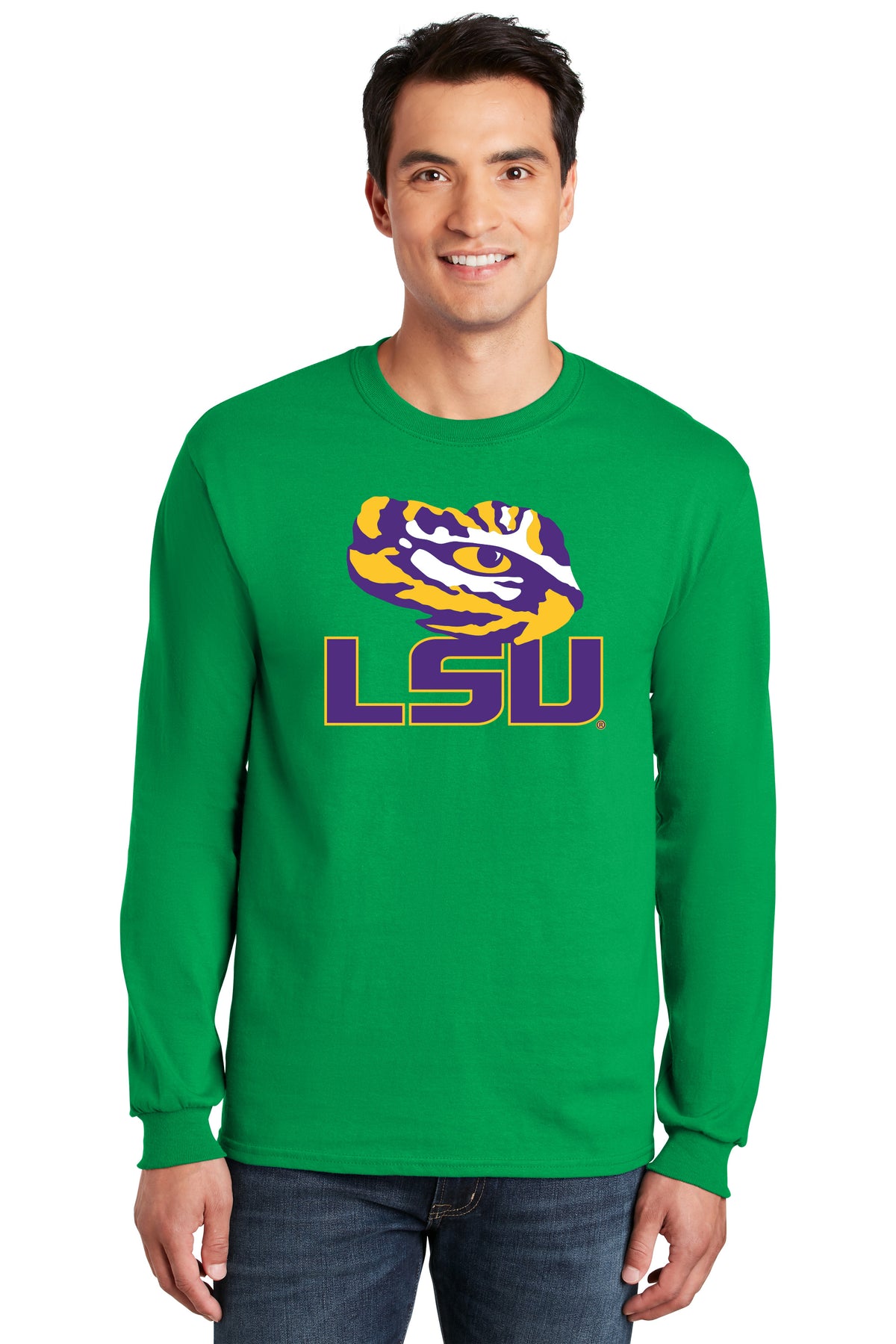 LSU Tigers Long Sleeve Tee Shirt - Tiger Eye LSU