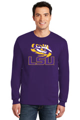 LSU Tigers Long Sleeve Tee Shirt - Tiger Eye LSU