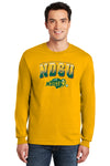 NDSU Bison Long Sleeve Tee Shirt - Full Color NDSU Fade with Logo