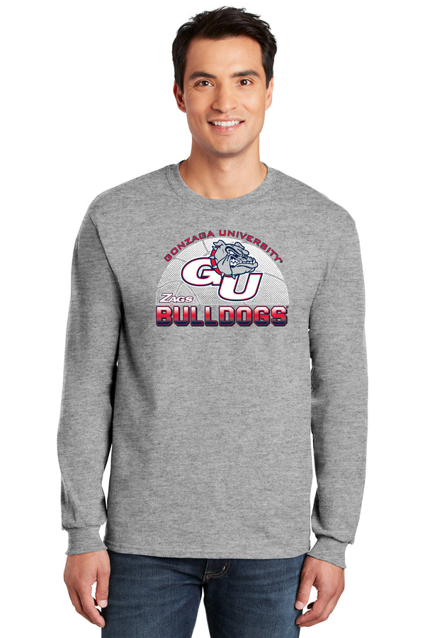 Gonzaga Bulldogs Long Sleeve Tee Shirt - Gonzaga Basketball