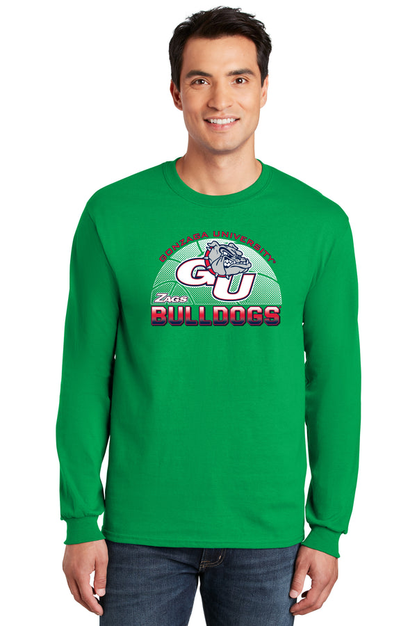 Gonzaga Bulldogs Long Sleeve Tee Shirt - Gonzaga Basketball