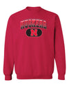 Nebraska Huskers Crewneck Sweatshirt - Full Color Huskers Fade with Block N