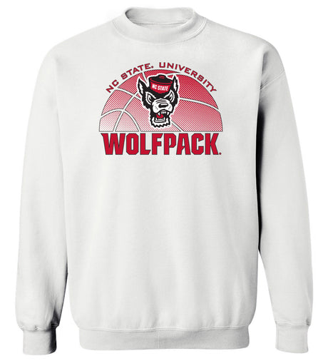 North Carolina State Wolfpack Crewneck Sweatshirt - NC State Basketball