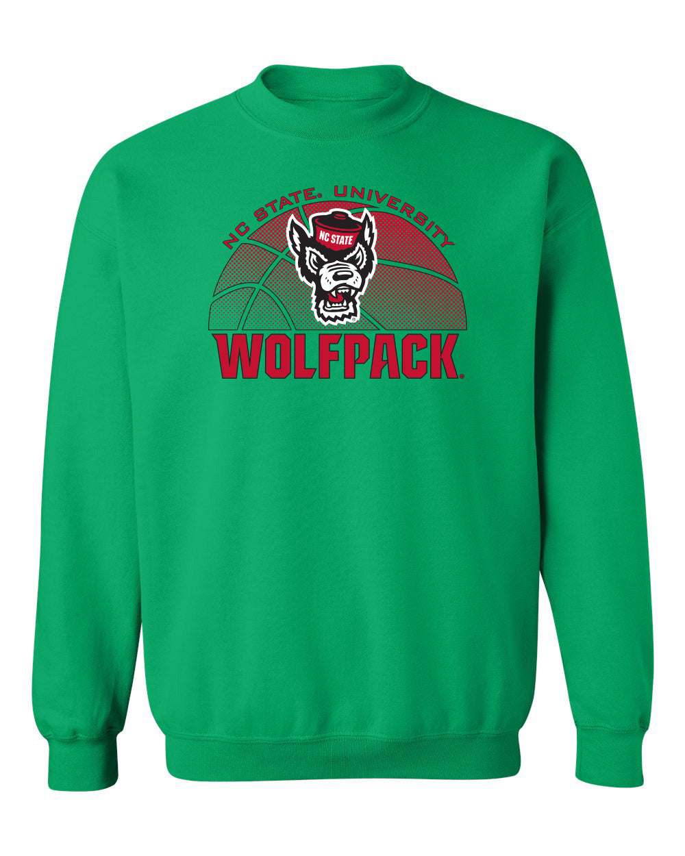 North Carolina State Wolfpack Crewneck Sweatshirt - NC State Basketball
