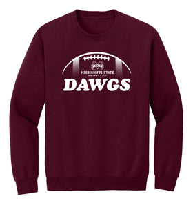 Mississippi State Bulldogs Crewneck Sweatshirt - MSU Dawgs Football