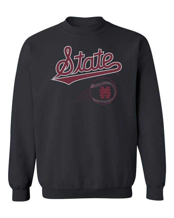 Mississippi State Bulldogs Crewneck Sweatshirt - Mississippi State Baseball