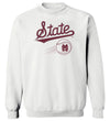 Mississippi State Bulldogs Crewneck Sweatshirt - Mississippi State Baseball