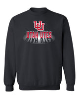 Utah Utes Crewneck Sweatshirt - Spotlight Shadow Utah Utes