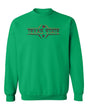 Texas State Bobcats Crewneck Sweatshirt - Striped Texas State Football Laces