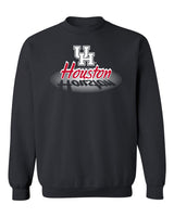 Houston Cougars Crewneck Sweatshirt - Spotlight and Shadow Houston