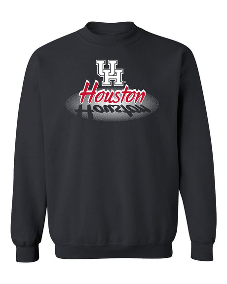 Houston Cougars Crewneck Sweatshirt - Spotlight and Shadow Houston