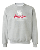 Houston Cougars Crewneck Sweatshirt - Spotlight and Shadow Houston