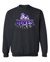 James Madison Dukes Crewneck Sweatshirt - Spotlight and Shadow Dukes