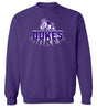 James Madison Dukes Crewneck Sweatshirt - Spotlight and Shadow Dukes