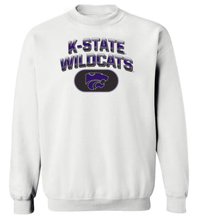 K-State Wildcats Crewneck Sweatshirt - Full Color K-State Wildcats Fade