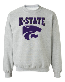 K-State Wildcats Crewneck Sweatshirt - Kansas State Powercat Logo