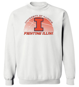 Illinois Fighting Illini Crewneck Sweatshirt - University of Illinois Basketball