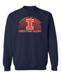 Illinois Fighting Illini Crewneck Sweatshirt - University of Illinois Basketball