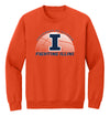 Illinois Fighting Illini Crewneck Sweatshirt - University of Illinois Basketball