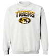 Missouri Tigers Crewneck Sweatshirt - Full Color Fade Tigers Logo