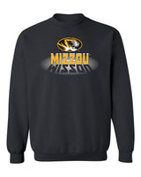 Missouri Tigers Crewneck Sweatshirt - Spotlight and Shadow Mizzou
