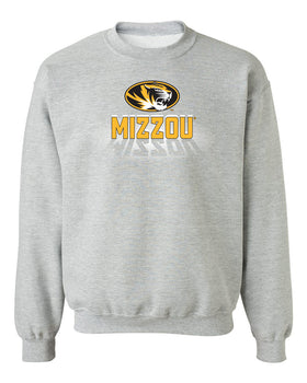 Missouri Tigers Crewneck Sweatshirt - Spotlight and Shadow Mizzou