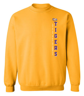 LSU Tigers Crewneck Sweatshirt - Vertical Louisiana State University Tigers