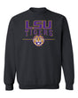 LSU Tigers Crewneck Sweatshirt - LSU Tigers 3-Stripe